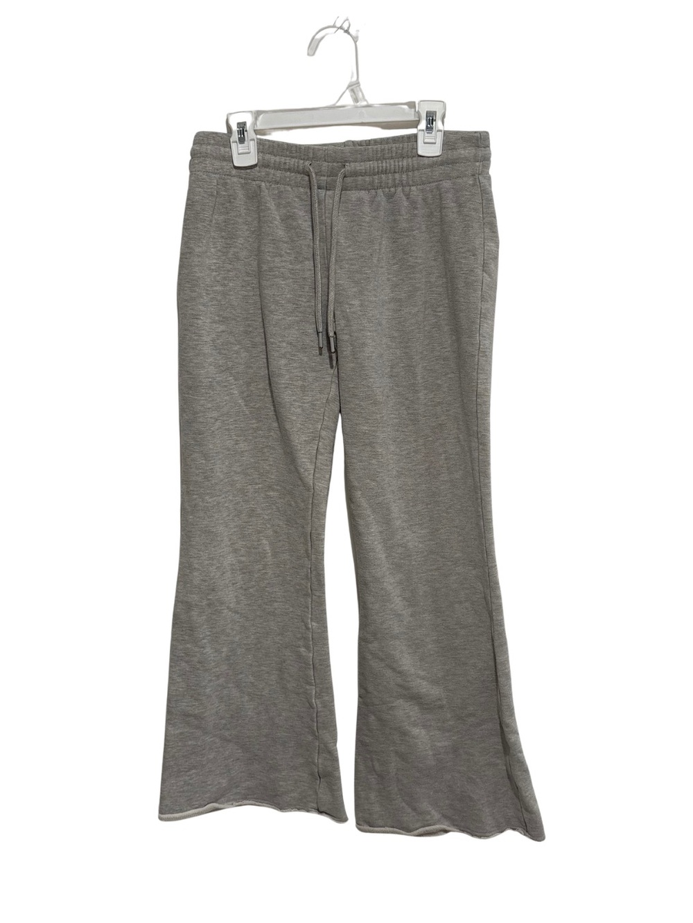 garage grey flared sweatpants